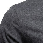 Camiseta Henley 100% Algodón Hombre | Manga Larga Informal Otoño | Tallas S-XXL | Tico Trendy