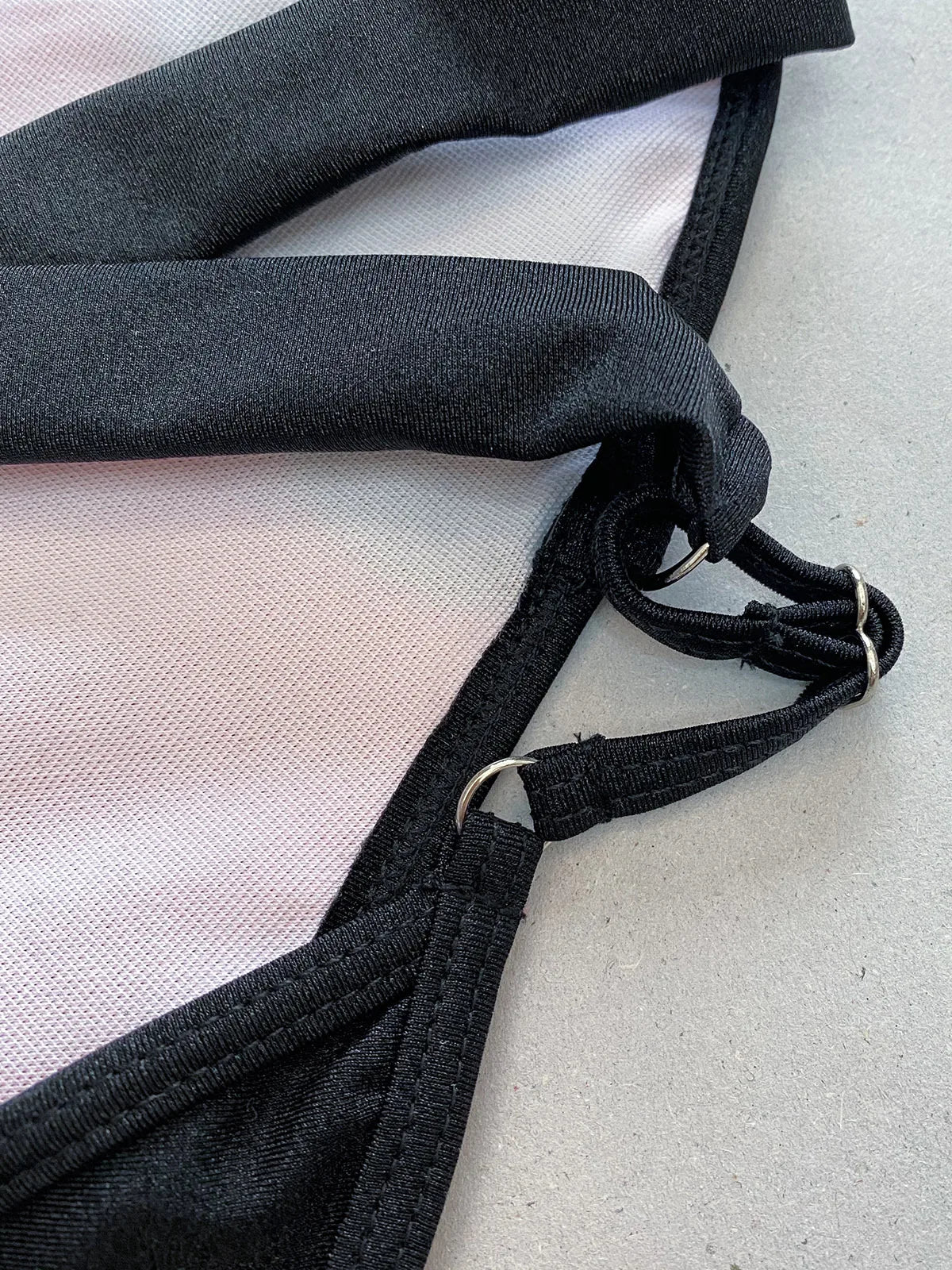 Traje de Baño de Una Pieza Sexy con Retazos para Verano