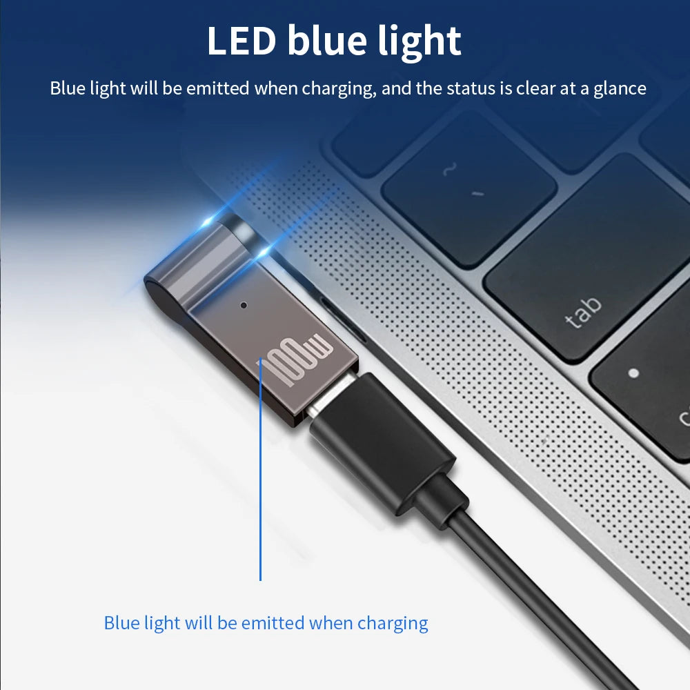 Adaptador Tipo C A DC | Cargador Laptop 100W | Convertidor Power Delivery | Ticotrendy