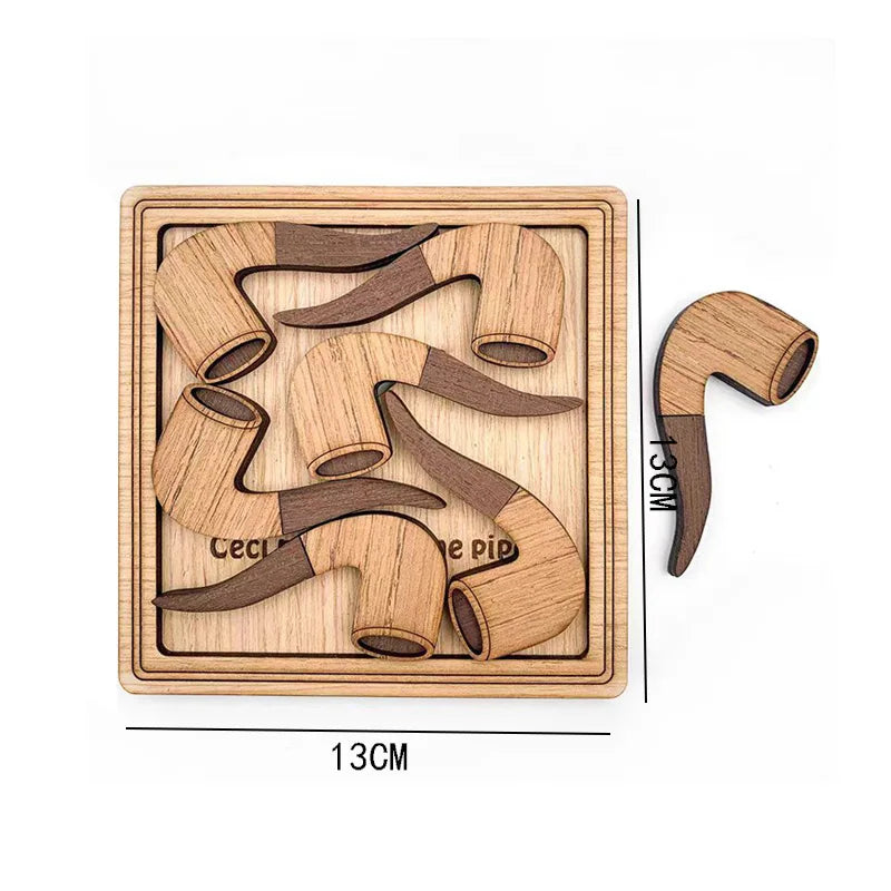 Rompecabezas IQ de Boutique, juegos de Fitness cerebral, rompecabezas para adultos y niños, juguetes educativos para la mente, regalos sorpresa, Idea creativa