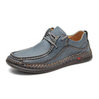 Zapatos Cuero Hombre ∣ Casual Negocios ∣ Talla Grande Hechos a Mano