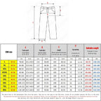 Jeans Extra Grandes para Hombre | Cintura Alta Elástica | Tallas 6XL-8XL | Color Negro Clásico | Ticotrendy