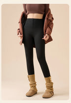 Leggings Piel Tiburón Polar Grueso | Moldeador Cremallera Cálida | Cintura Shaping OI | Ticotrendy