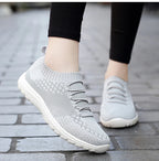 Zapatos Planos Ligeros para Mujer | Tallas 42-43 | Azul, Rosa, Negro, Gris | Verano