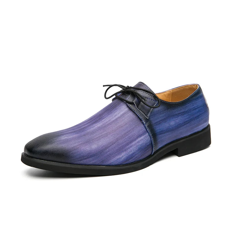 Zapatos Vestir Rosados Hombre Oxford Elegantes Casuales Banquete Boda | Talla 48