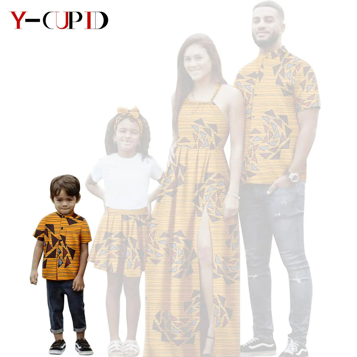 Vestido Sexy y Camisa Dashiki Familiar | Tico Trendy