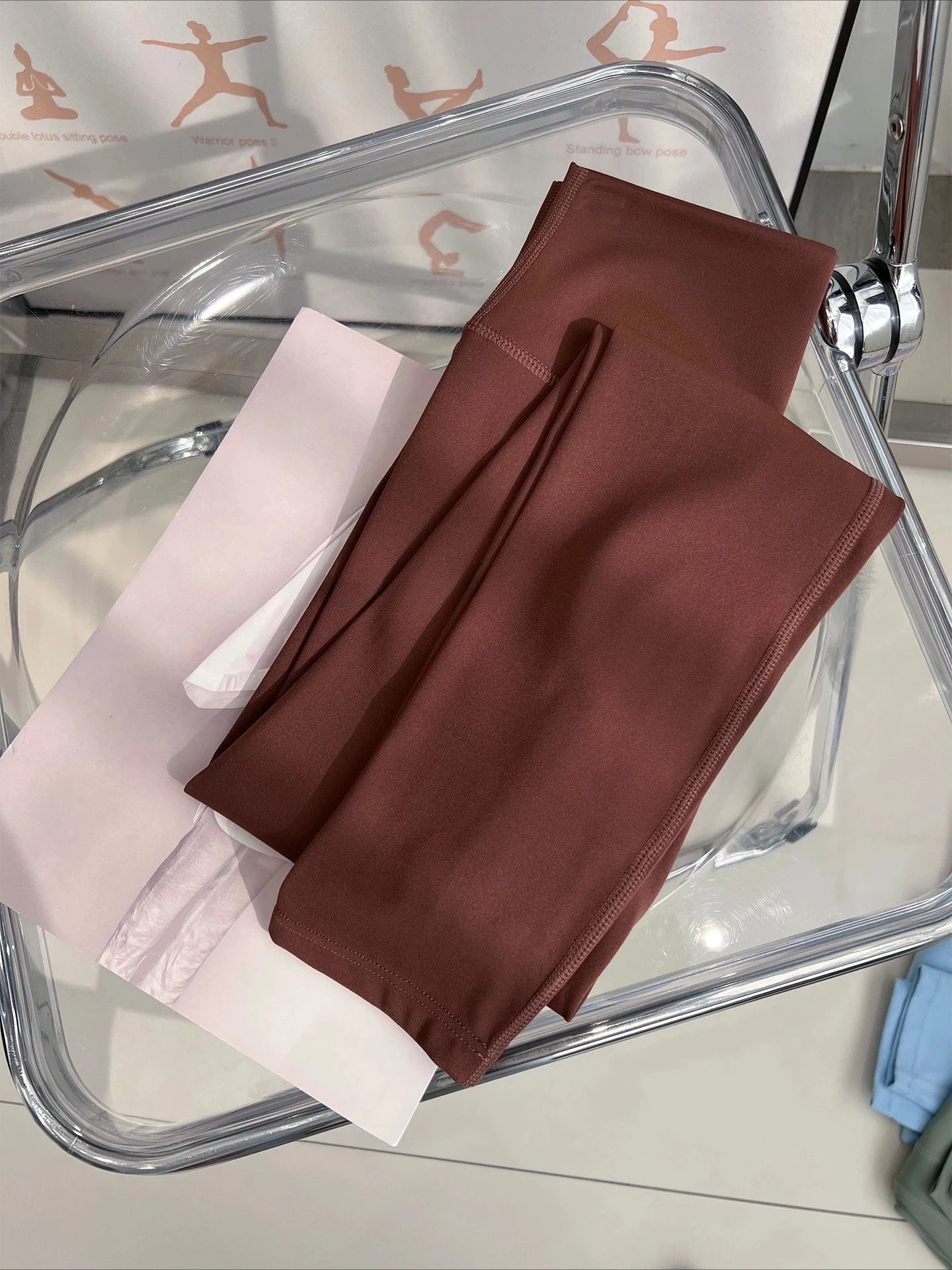VEQKING Leggings Deportivos de Cintura Alta para Mujer, Efecto Segunda Piel, Secado Rápido, para Gimnasio, Correr, Elásticos, Sólidos, Trajes de Entrenamiento