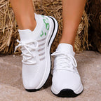 Zapatillas Transpirables con Agujeros | Suela Gruesa | Estampados | Talla Grande | 2025