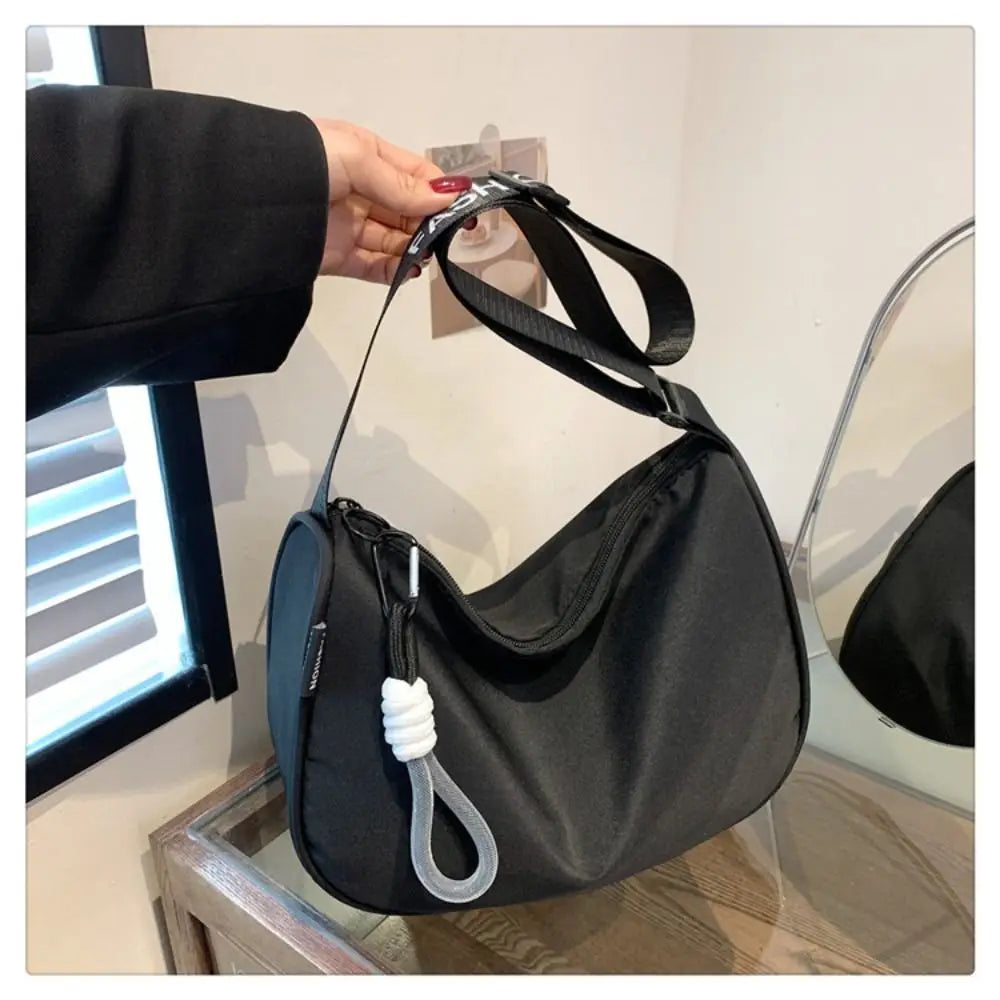 Bolso Cruzado de Tela Oxford Impermeable de Gran Capacidad para Mujeres y Niñas