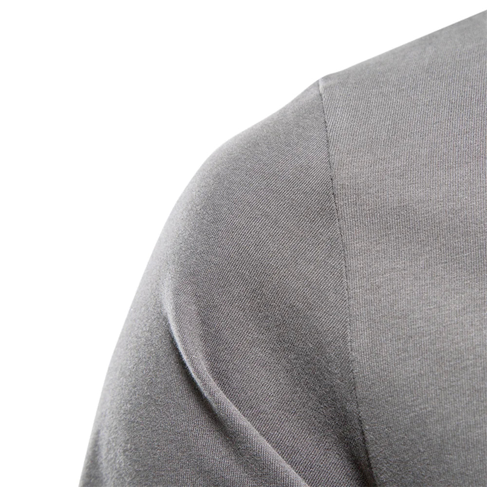Camiseta Clásica 100% Algodón Hombre | Manga Larga Primavera | Tallas S-XXL | Tico Trendy