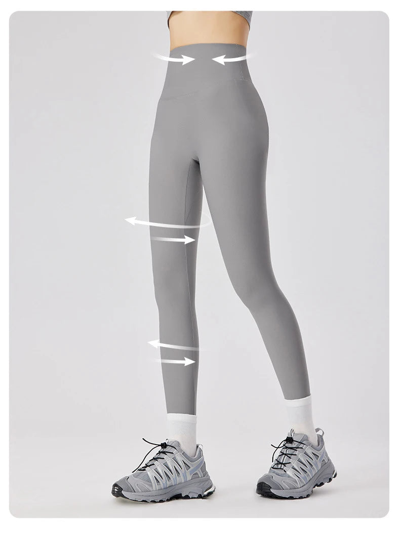 Leggings Piel Tiburón Shaping | Realce Glúteos Sin Costuras | Cintura Alta Sexy Fitness PV | Ticotrendy