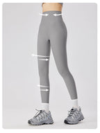 Leggings Piel Tiburón Shaping | Realce Glúteos Sin Costuras | Cintura Alta Sexy Fitness PV | Ticotrendy