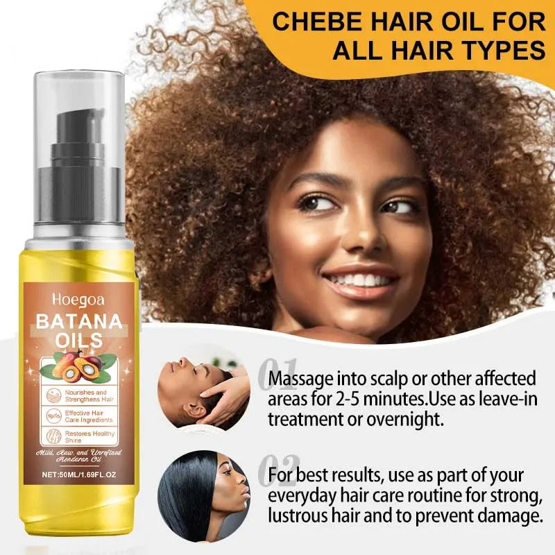 Aceite de Batana natural para hombres y mujeres, crecimiento rápido del cabello, aceite de Batana puro, nutre el cabello brillante, cuidado saludable, antipérdida de cabello
