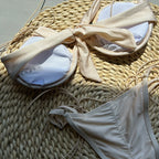 Bikini Bordado con Acero - Traje de Baño Dividido Sexy