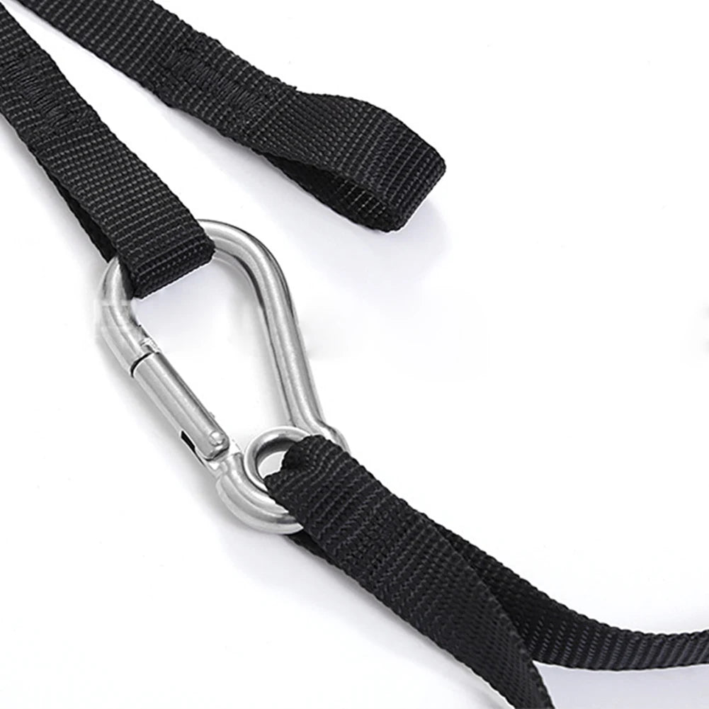 Tricep Rope Straight Bar Cable Machine Triceps Extension Straps for Chest Muscle Workout for Push Downs Crunches Facepulls