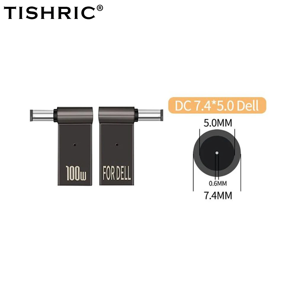 Adaptador Tipo C A DC | Cargador Laptop 100W | Convertidor Power Delivery | Ticotrendy