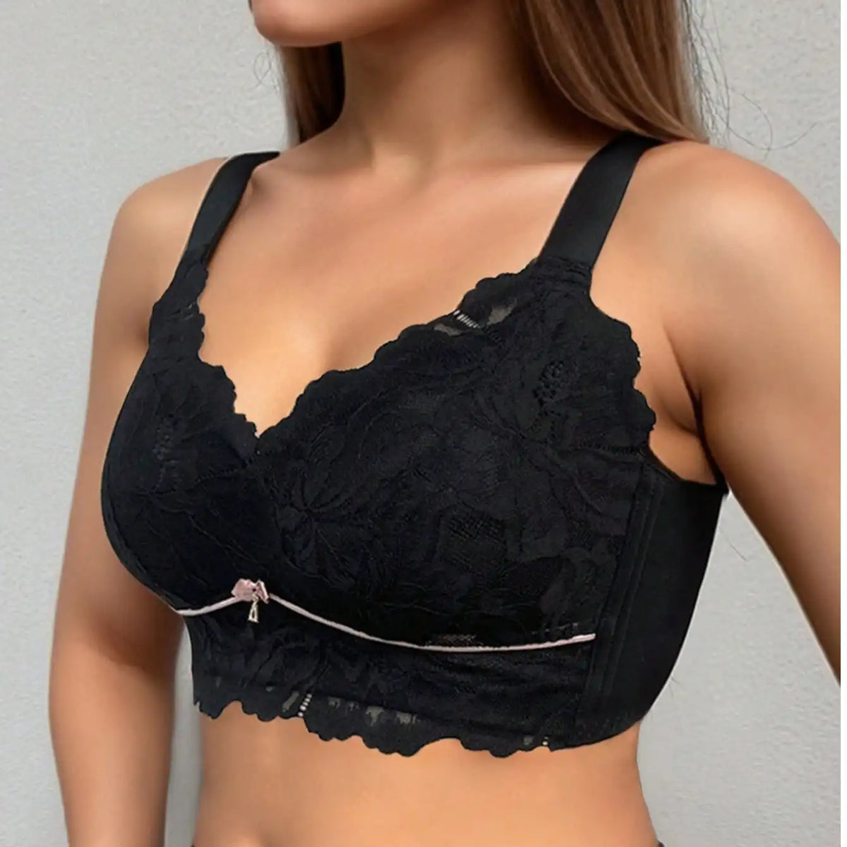 Sujetador Push-up de Encaje | Anticaída y Transpirable | Tallas Grandes | Tico Trendy