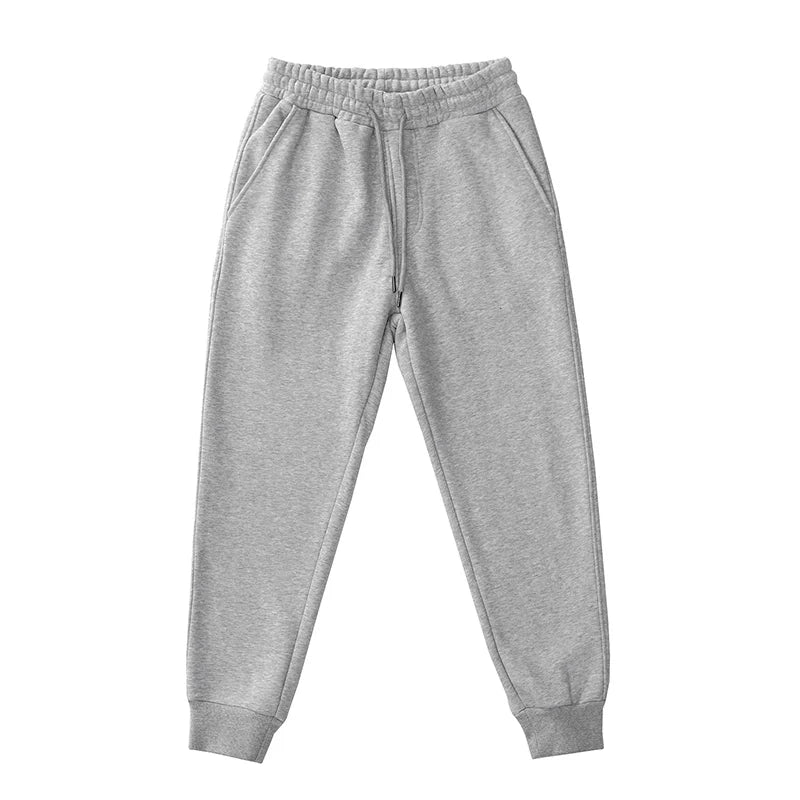 Jogger 420G Forro Polar | Lana Cordero | Gris Claro Cálido | Deportivo Invierno