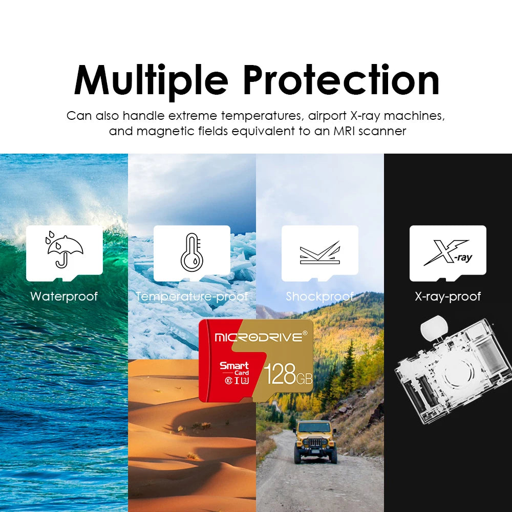 Tarjeta Micro SD Clase 10 | Alta Velocidad U3 | Amplia Compatibilidad | Ticotrendy