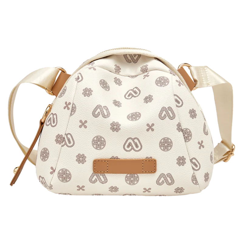 LAORENTOU 2025 bolso de hombro estampado de PVC a la moda para mujer, bolso cruzado diario de primavera y verano para mujer elegante