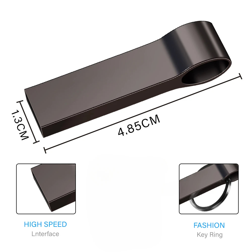 Memoria USB Mini Metal | Llavero USB 2.0 | Regalo Creativo | Ticotrendy