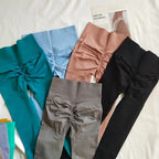 Pantalones Yoga Cintura Alta | Mallas Sin Costuras Realce Cadera | Elásticas Sólidas para Gimnasio | Tico Trendy