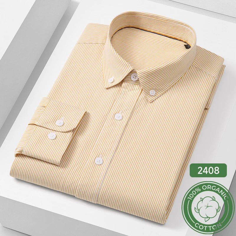 Camisa Rosa Pata de Gallo | 100% Algodón | Ajuste Formal | Top Clásico Hombre  | Ticotrendy