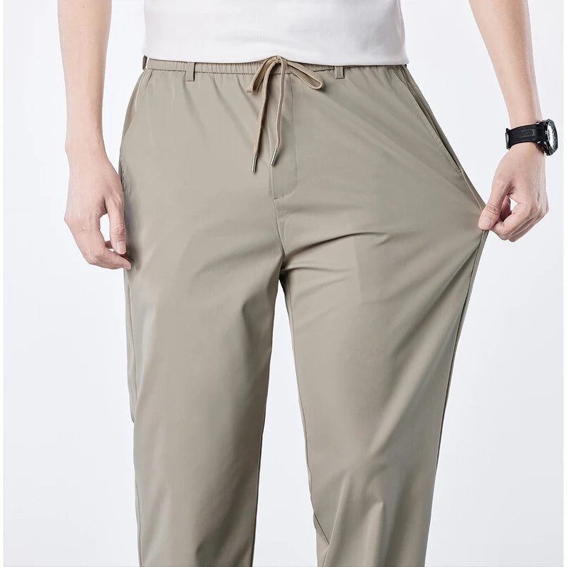 Pantalones Elásticos para Hombre | Secado Rápido y Sin Arrugas | Golf y Running | Ticotrendy