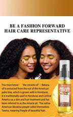 Aceite de Batana natural para hombres y mujeres, crecimiento rápido del cabello, aceite de Batana puro, nutre el cabello brillante, cuidado saludable, antipérdida de cabello