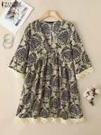 Vestido Bohemio Elegante | Estampado Floral