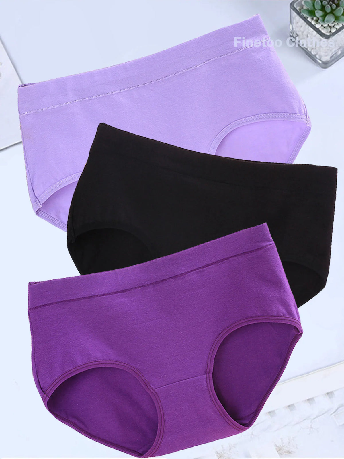 Bragas de Algodón Talla Grande | Set de 3 | 7XL