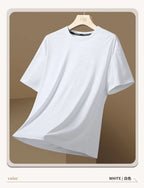 Camiseta Ticotrendy Hombre Manga Corta Cuello Redondo Casual | Transpirable Ligera