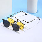 Gafas de Sol Caterside 3 en 1 | Montura Metálica | Lentes Magnéticas UV400 | Polarizadas