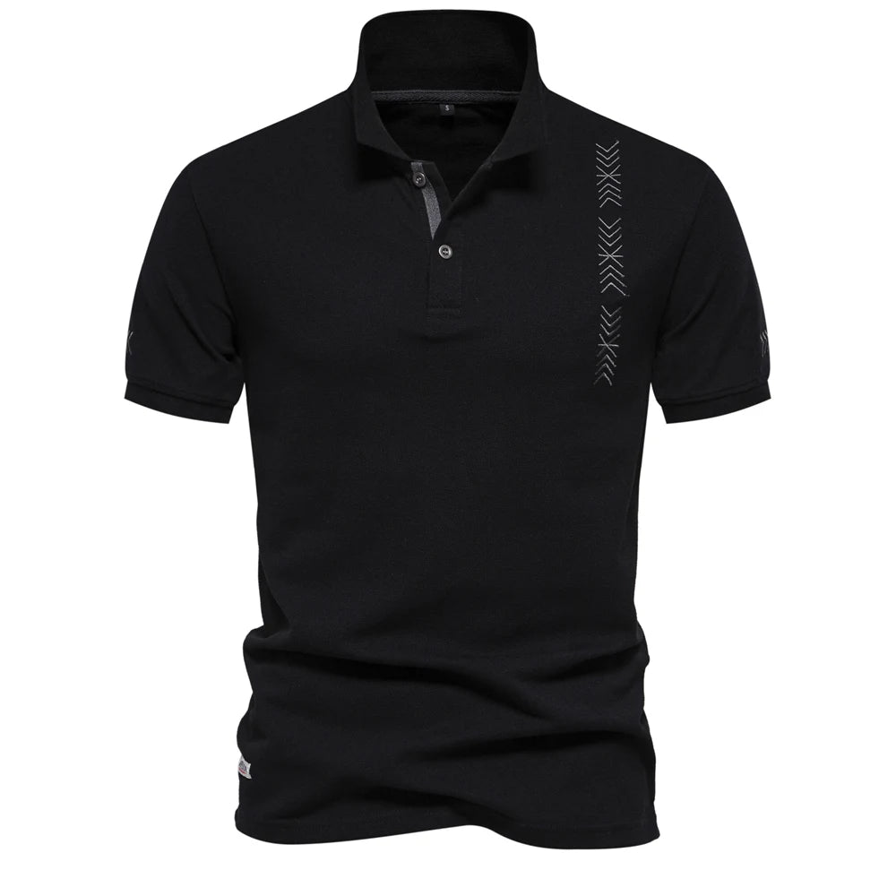 Polo Bordado Manga Corta Hombre | Algodón Verano | Tallas S-XXL | Tico Trendy