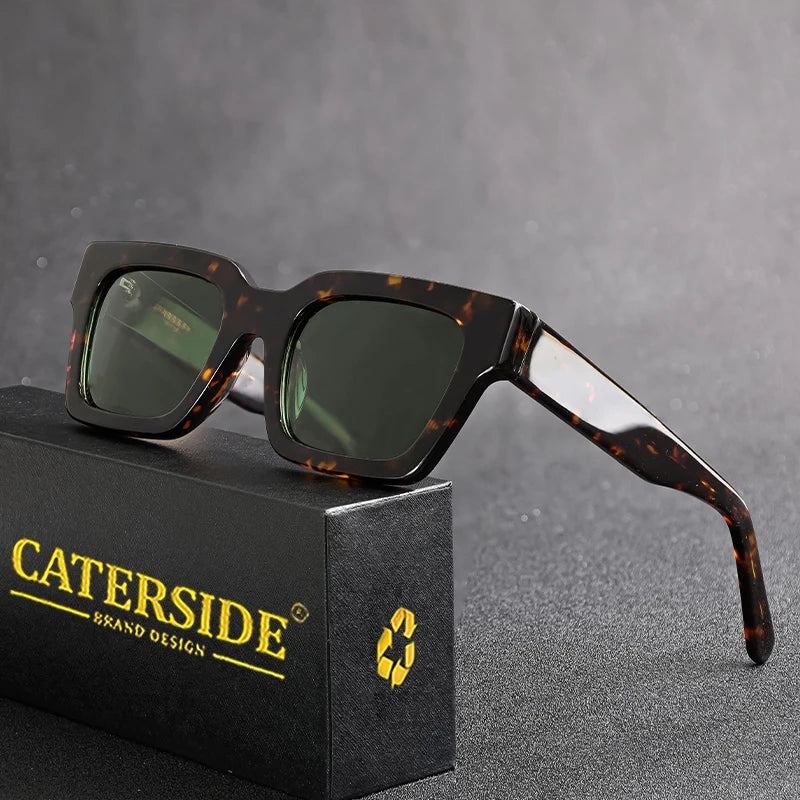 Gafas de Sol Polarizadas CATERSIDE | Cuadradas Minimalistas | Unisex