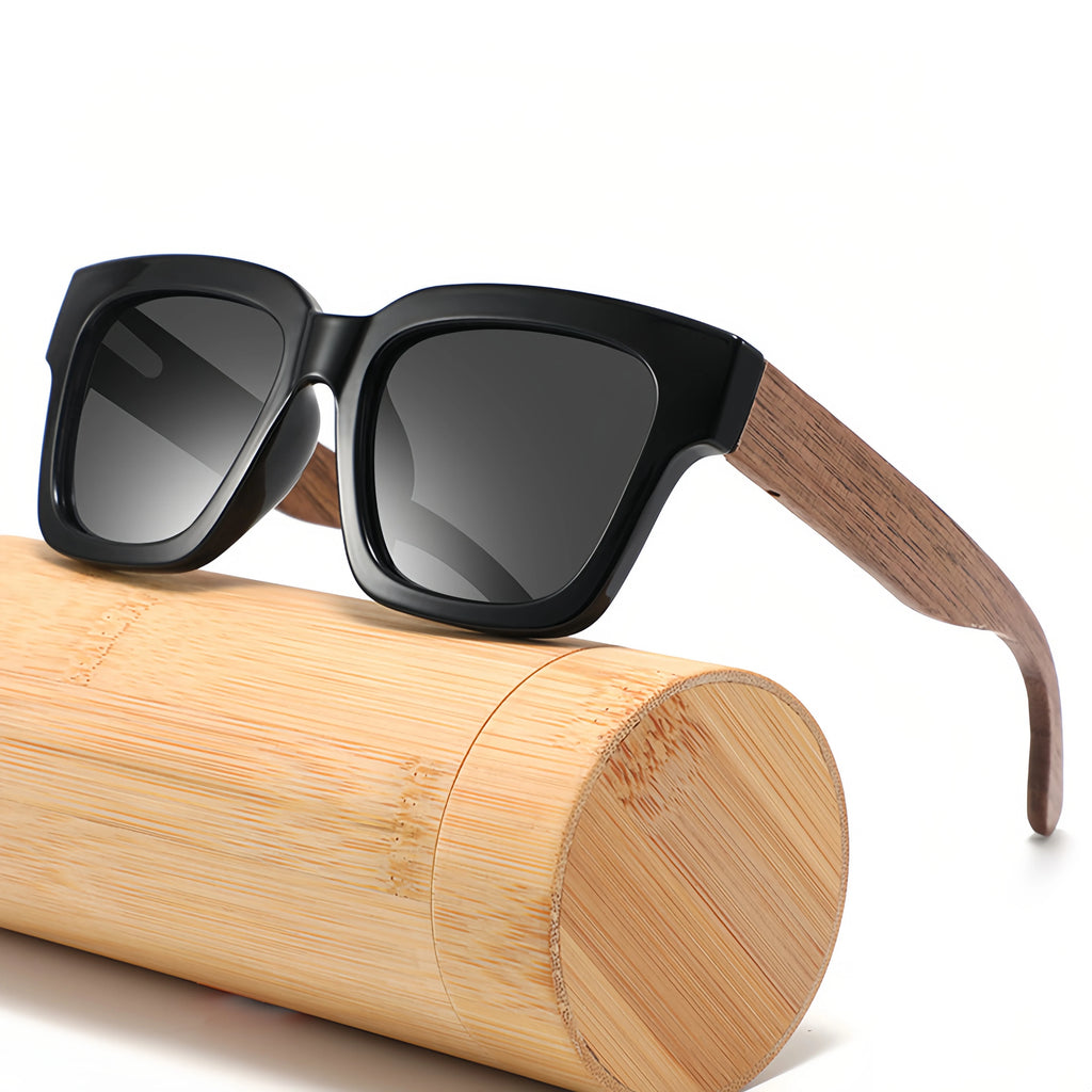 Gafas de Sol de Madera Natural | Lentes Polarizadas UV400 | Estilo Clásico