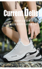 Mocasines Casuales Hombre | Malla Respirable Ligera Confort Estilo Tico | Talla Grande