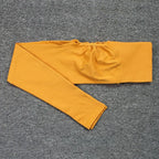 Pantalones Yoga Cintura Alta | Mallas Sin Costuras Realce Cadera | Elásticas Sólidas para Gimnasio | Tico Trendy
