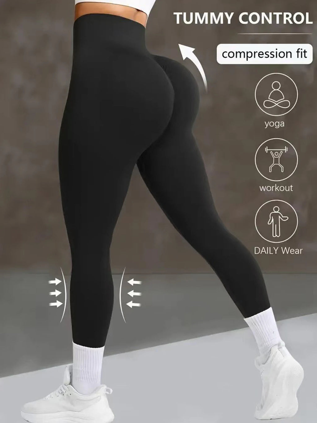 Nueva pantalón Barbie con botones europeos y americanos, cintura alta, moldeador, ajuste de cintura, fitness, adelgazamiento, secado rápido, levantamiento de cadera