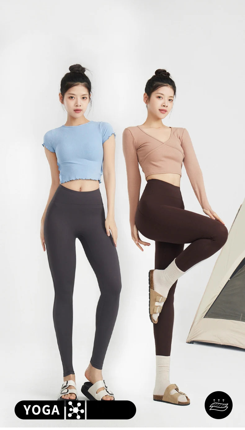 Leggings Piel Tiburón Shaping | Fitness Yoga Ajustado Sexy | Correr Comodidad PV