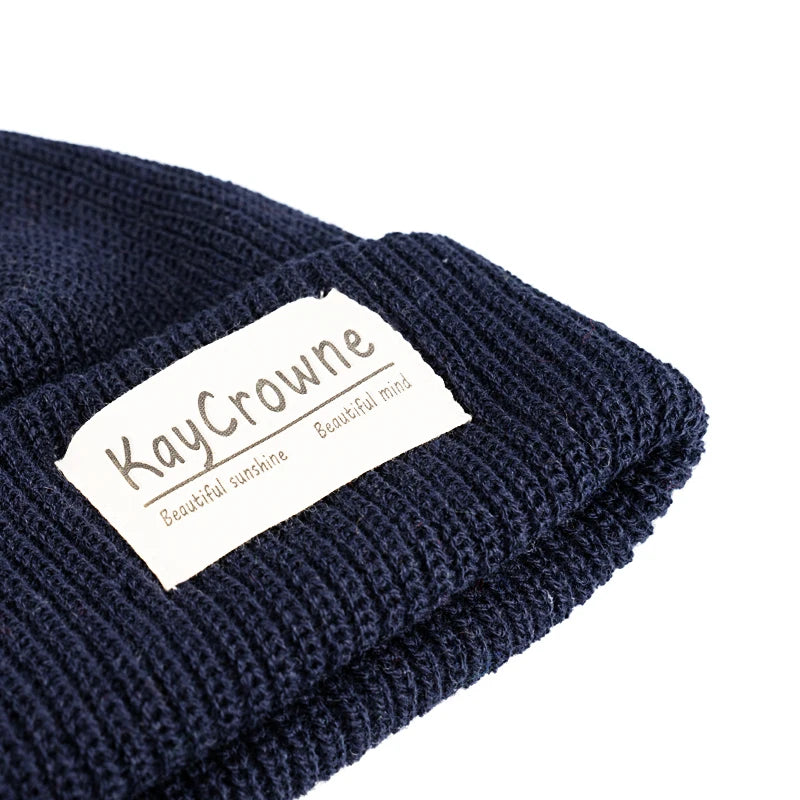 Gorro Punto Grueso Cálido Acrílico Térmico Invierno | Esquí Montar Casual Unisex