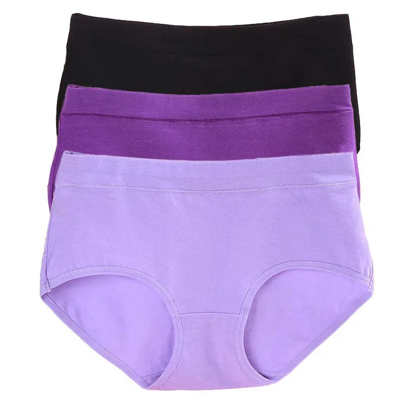 3 Paquete Bragas Talla Grande | Algodón Sin Costuras | Tico Trendy