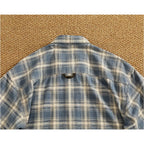Camisa Casual Hombre | Cuadros Tartán | Algodón Puro | Manga Corta | Ticotrendy Costa Rica