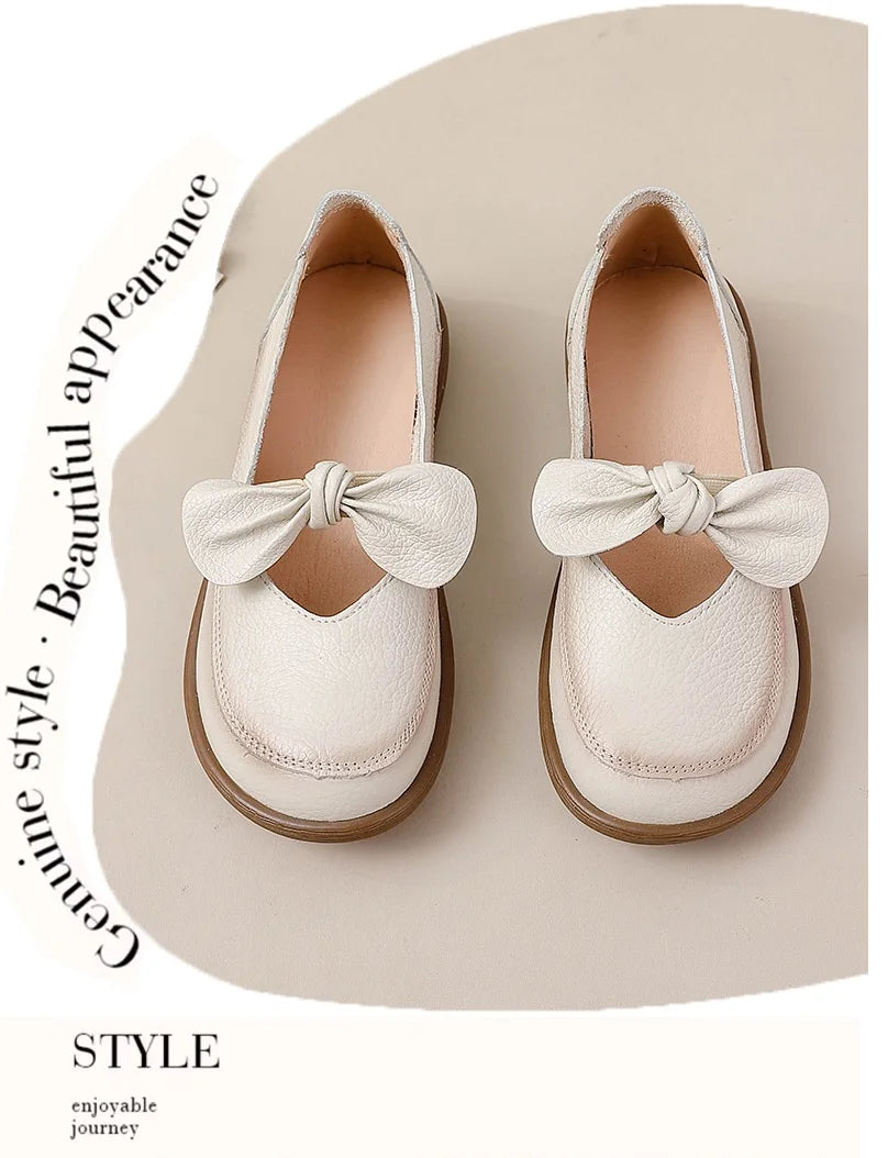 Mocasines Étnicos De Flores | Cuero Genuino Estilo Retro Lujoso Casual