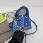 Bolso De Hombro Floral Para Mujer Elegante Bandolera Pequeña Versátil