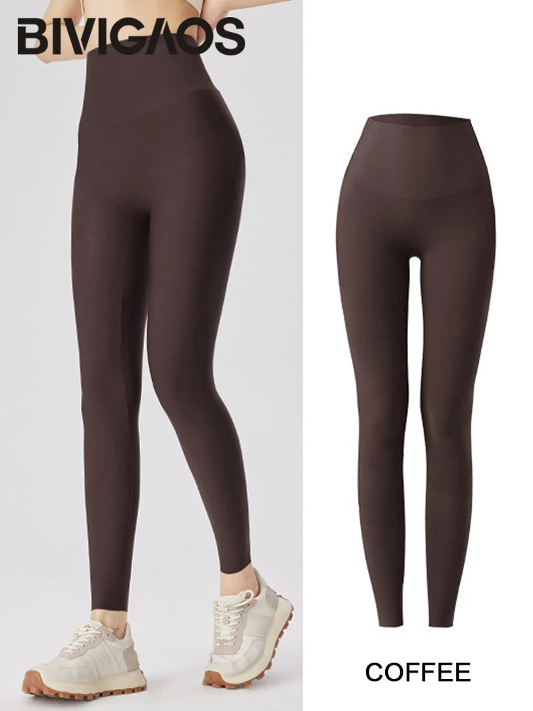 Leggings Piel Tiburón Shaping | Realce Glúteos Sin Costuras | Cintura Alta Sexy Fitness PV | Ticotrendy