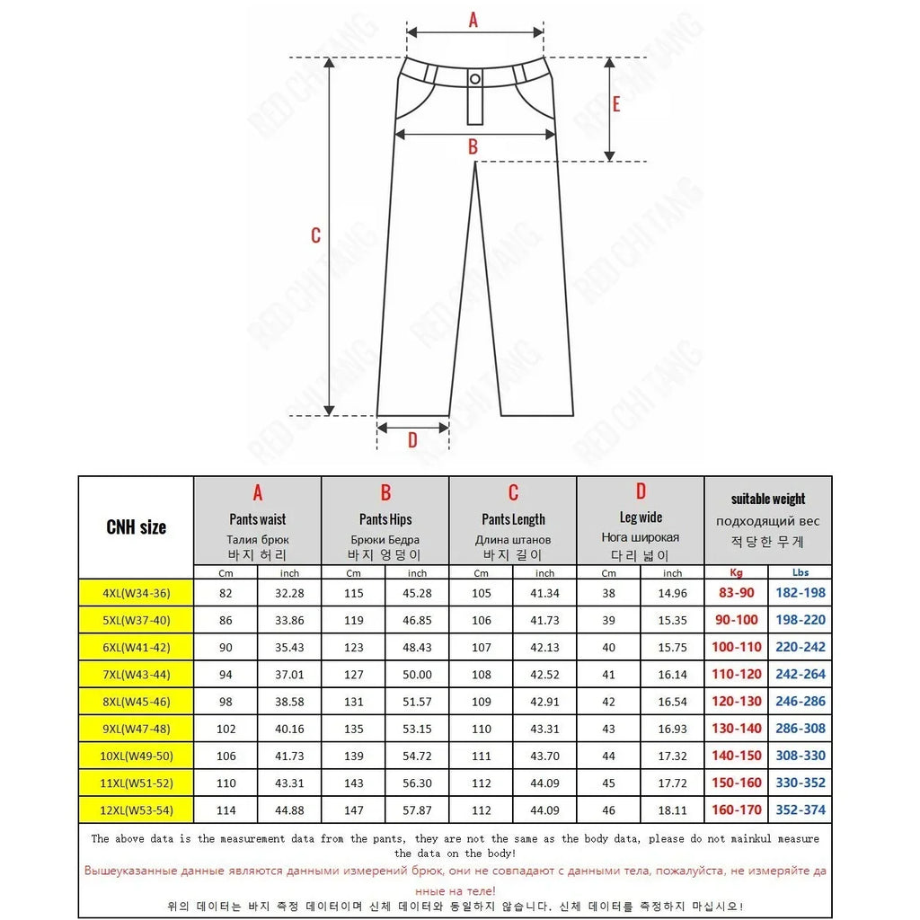 Pantalones de Pana Extragrandes | Forro Polar Invernal | Tallas Plus 10XL-12XL | Ticotrendy
