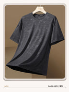 Camiseta Ticotrendy Hombre Manga Corta Cuello Redondo Casual | Transpirable Ligera