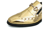 Zapatos Hombre Charol Elegantes Punta Puntiaguda Boda Sin Cordones | Diseño Liso