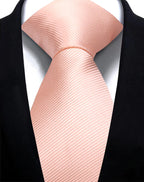 Corbata Lisa De Poliéster Negocios Boda Accesorio De Moda